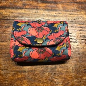 Floral Pouch Wallet